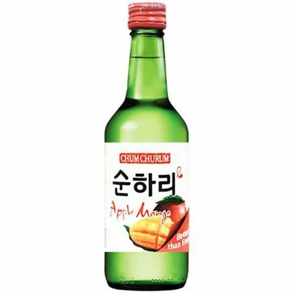 (Lotte) ChumChurum Soonhari Fruit Soju 350ml 1/2 box (10 ks) - Mango
