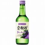 (Lotte) ChumChurum Soonhari Fruit Soju 350ml 1/2 box (10 ks) - Blueberry